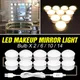 Lumière LED USB 12V pour miroir de salle de bain maquillage vanité Studio remplissage ampoule