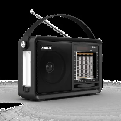 XHDATA – Radio Portable récepteur D-901 AM FM SW compatible Bluetooth avec Support de