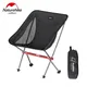 Natureifa-Chaise de camping pliante compacte en aluminium chaise de pêche chaise de pique-nique
