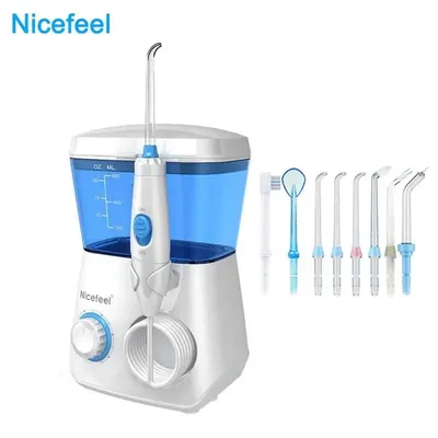 Nicefeel-Irrigateur buccal électrique hydropulseur jet dentaire nettoyeur de dents hydrojet avec