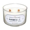 Comptoirdelabougie - Bougie Parfumée en Verre Snow 470g Patchouli