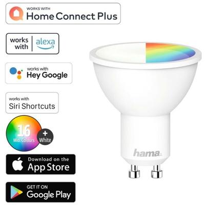 WLAN LED-Lampe GU10 5,5W RGB + Weiß Image