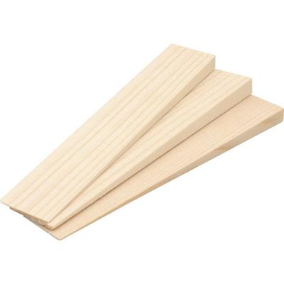 Holzkeile 14 x 2,3 x 1,0 cm Fichte - 12 Stück Verlegehilfen Image