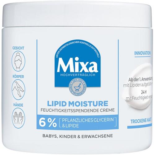 Mixa Lipid Moisture Feuchtigkeitsspendende Creme für trockene Haut Körpercreme 400ml