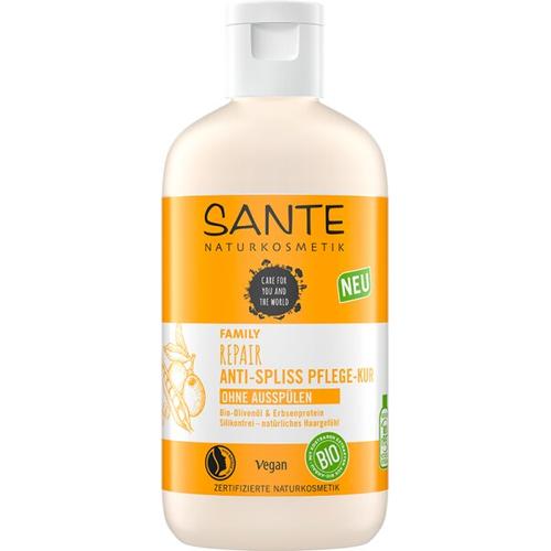 Sante FAMILY Repair Anti-Spliss Pflege-Kur Bio-Olivenöl & Erbsenprotein Haarmaske 200ml