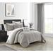 New York & Company Standard Cotton 9 Piece Comforter Set Polyester/Polyfill/Cotton in Gray | King Comforter + 8 Additional Pieces | Wayfair