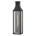 Hinkley Beacon Hill LED Tall Wall Mount Aluminum/Glass/Metal in Black | 30 H x 8 W x 7 D in | Wayfair 17469MB-LL