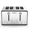 SpringSun Stainless Steel Extra-Wide Slot Toaster Steel in Gray | 7 H x 11.5 W x 10.5 D in | Wayfair MMW1002GTS4B-1