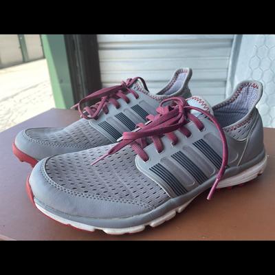 Adidas Shoes | Adidas Climacool Golf Shoes - Worn Once Mens Size 9 | Color: Gray | Size: 9
