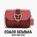 Coach Bags | Hp Coach Gemma Crossbody In Color Block With Butterfly Buckle Nwt | Color: Pink/Purple | Size: Os