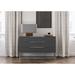 Orren Ellis 3 Drawer 50" W Dresser Wood in Gray | 33 H x 50 W x 19 D in | Wayfair 97536073BC5C435BBFE87F30423295B3