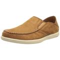 Clarks Herren Bratton Slip Hausschuh, Dunkelbrauner Nubuk, 39.5 EU