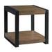 Enrico Square End Table in Walnut - Picket House Furnishings TCA100ET