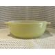 Pyrex JAJ Weardale Spring Yellow 2 pint Easy Grip Casserole Dish circa 1960 #506 No Lid