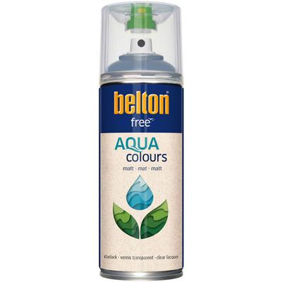 Free Lackspray AQUAcolours 400 ml Klarlack matt Sprühlacke - Belton Image