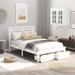 Full-Size Platform Bed With Drawers This Bed Features A Clean, Classic Silhouette That Exudes Subtle, Elegant Tones