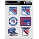 New York Rangers Wincraft Multi Use Lot de 6 autocollants pour ventilateur