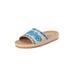 Wide Width Women's The Jody Sandal By Comfortview by Comfortview in Natural (Size 8 W)