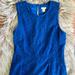 J. Crew Dresses | J. Crew Sleeveless Blue Lace Dress | Color: Blue | Size: 6p