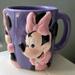 Disney Dining | Disney’s Minnie Mouse 3d Purple Coffee Mug | Color: Pink/Purple | Size: Os