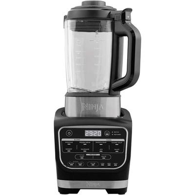 Ninja - Küchenmaschine [BN800EU], 3-in-1 mit Auto-iQ, Schwarz und Silber, 1200 w, 2,1 Liter,