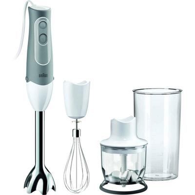 Mq 525 Stabmixer 600 w kabelgebunden, mit Mixbecher, mit Zerkleinereraufsatz, Schneebesenaufsa