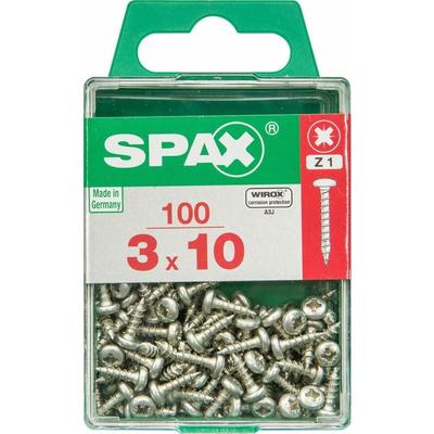 Spax - Universalschrauben 3.0 x 10 mm tx 10 - 100 Stk. Holzschrauben