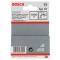 Graffe a filo piatto tipo 57 - 10,6 x 1,25 x 6 mm 1000 pz. Bosch Accessories 2609200229