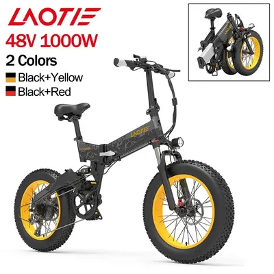 LAOTIE Electric Bike 20''Fat Mou...