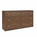 Ameriwood Home Ellery 6 Drawer Wide Dresser