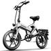 400W Electric Commuter Bikes, Folding Ebike 16'' Electric Bicycle with 48V 10Ah Battery, 20MPH Adults/Teens City E Bike