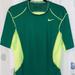 Nike Shirts | Nike Pro Combat Fitted Dri - Fit Short Sleeve Athletic Mesh Shirt Size S | Color: Green/Yellow | Size: S