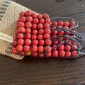Anthropologie Jewelry | Anthropologie Bead Bracelet | Color: Orange/Red | Size: Os