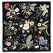 Gucci Accessories | New Gucci Floral Kris Knight Black Multicolor Silk Scarf With Gucci Gift Box | Color: Black/Pink | Size: Os