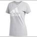 Adidas Tops | Adidas Women's Basic Badge Of Sport Tshirt | Color: Gray | Size: S