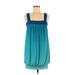 Donna Morgan Sleeveless Top Blue Strapless Tops - Women's Size 6 Petite