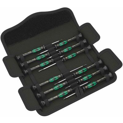 Wera - Kraftform Micro Set 12 Universal1 Elektroniker Schraubendrehersatz 12-tlg.