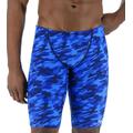 TYR Herren Durafast Elite Athletic Jammer Badeanzug Badehose, blau Camouflage, 38