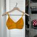 Madewell Other | Madewell Yellow Triangle Bralette (S) | Color: Orange/Yellow | Size: S