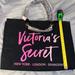 Victoria's Secret Bags | Nwot Victoria’s Secret Canvas And Patent Leather Trimmed Purse | Color: Black/Pink | Size: Os