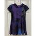 Disney Dresses | Disney Descendents 3 Girl's Dress Purple Blue Black Snake Skin S 10-12 | Color: Black/Blue/Purple | Size: 10g