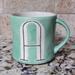 Anthropologie Dining | Anthropologie Mug "A" | Color: Green/White | Size: Os