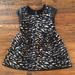 Jessica Simpson Dresses | Jessica Simpson Animal Print Dress Sz 2t Euc | Color: Black/Gray | Size: 2tg