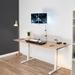 Vivo Multi Screen w/ Shelving, Holds up to 22 Lb. lbs in White | 39 H x 2 W in | Wayfair STAND-V011W