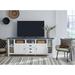 Birch Lane™ Edenton Solid Wood TV Stand for TVs up to 85" Wood in White/Black | 32 H x 80 W x 18.5 D in | Wayfair 13B87723E65D47CC85FDD8F81CD44061