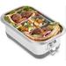 Prep & Savour Bohnert Bento Boxes Stainless Steel in Gray/White | 3.25 H x 8.75 W x 5.5 D in | Wayfair AF218BF872B243EA8595A57140B4E0C1