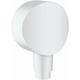 Fixfit - Coude de raccordement s avec clapet anti-retour, blanc mat 26453700 - Hansgrohe