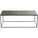 Hellin - Table basse rectangulaire en métal de style contemporain L110 - alaia - vert