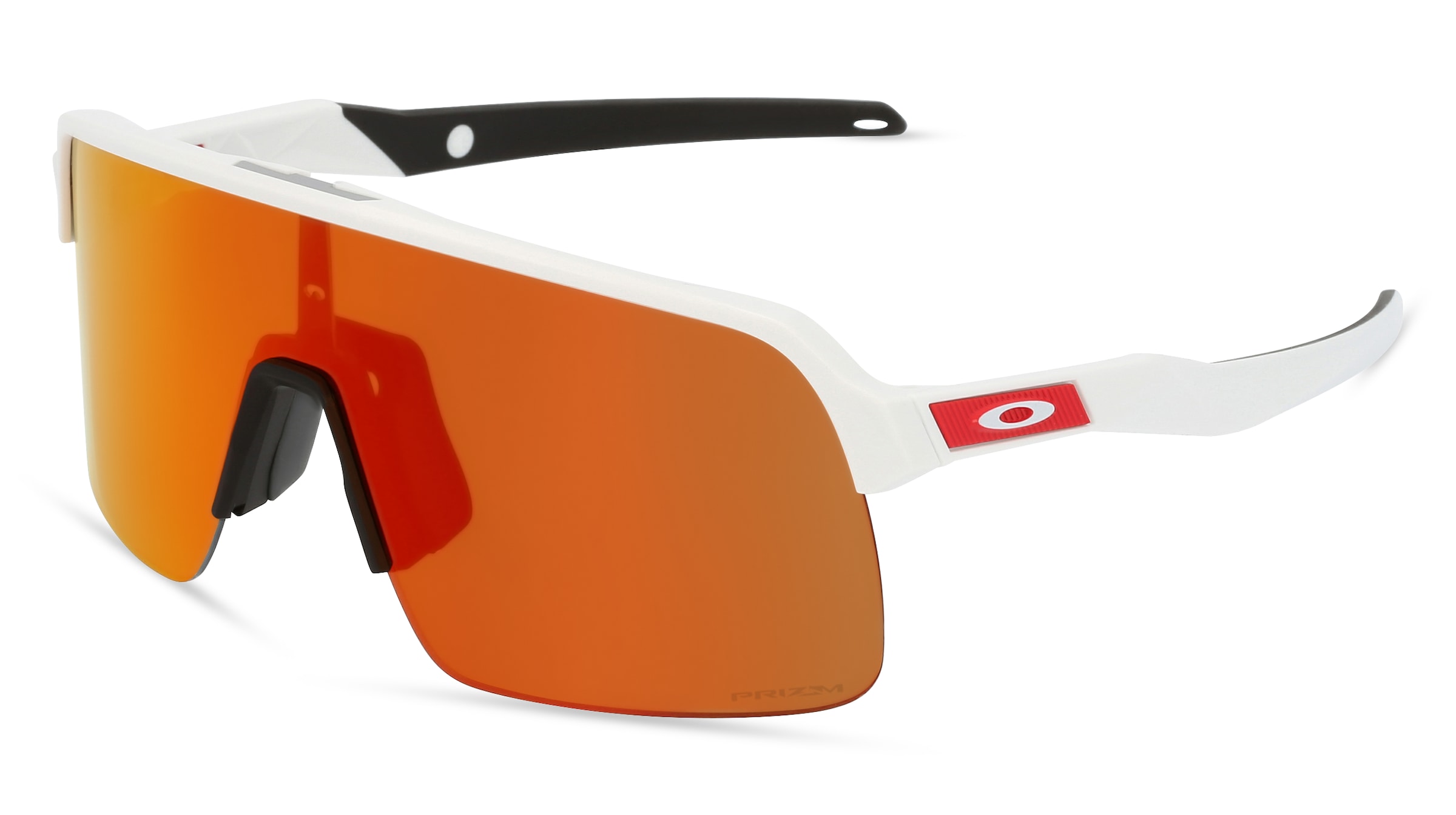 Oakley OO9463 SUTRO LITE Herren-Sonnenbrille Halbrand Monoscheibe Kunststoff-Gestell, weiß