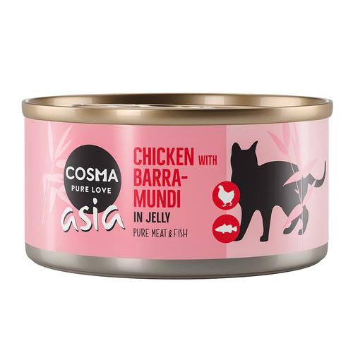 24x170g Chicken with Barramundi Cosma Asia Wet Cat Food